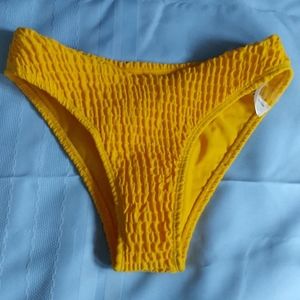 Mosmann Australia bikini bottom, yellow, size M